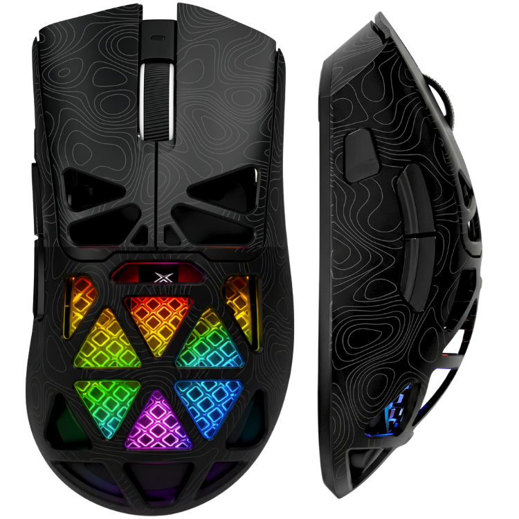 Mouse Wireless, Gaming FURYCUBE®️, Negru