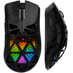 Mouse Fara Fir, Gaming FURYCUBE®️, Negru