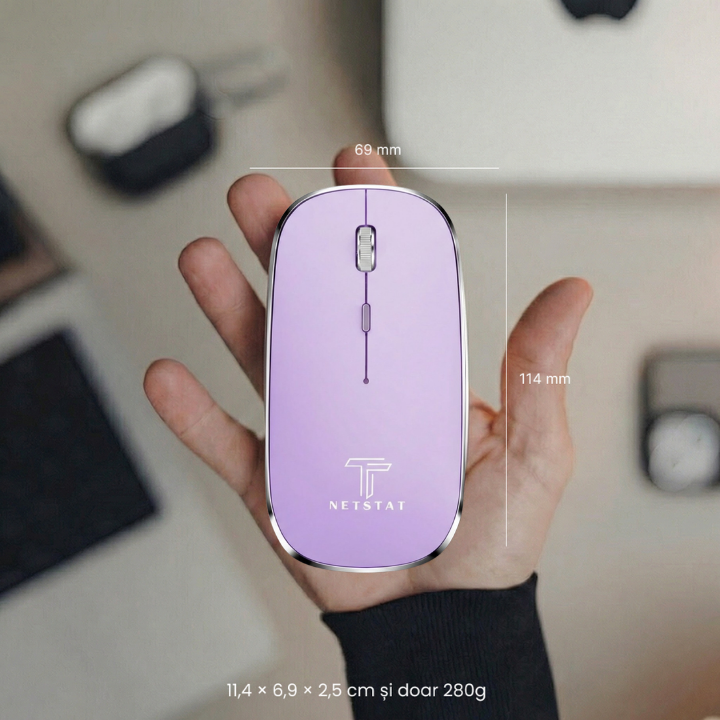 Mouse Wireless Office NETSTAT®️, Mov