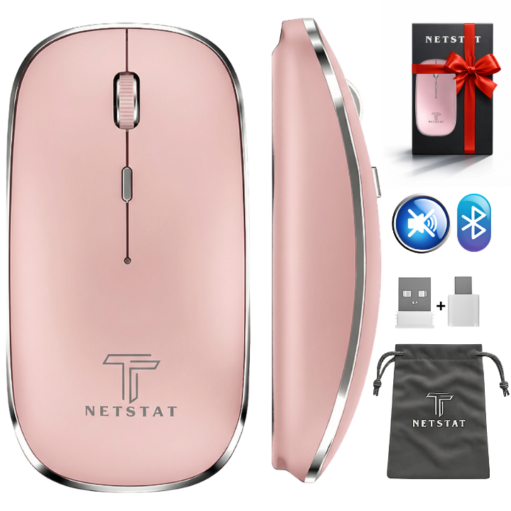 Mouse Wireless Office NETSTAT®️, Roz