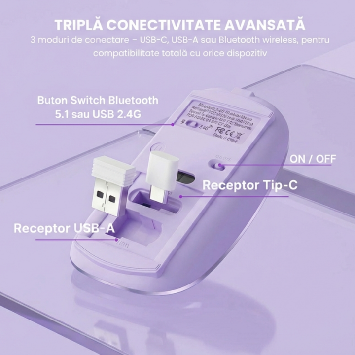 Mouse Wireless Office NETSTAT®️, Mov