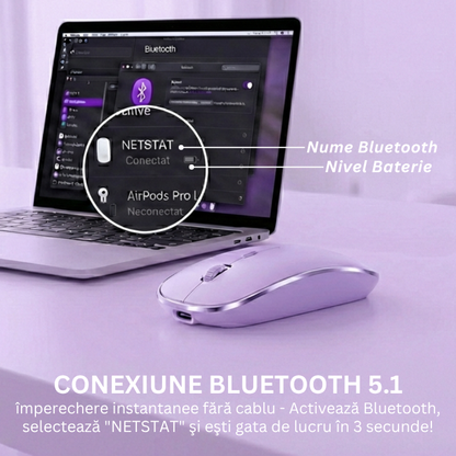 Mouse Wireless Office NETSTAT®️, Mov