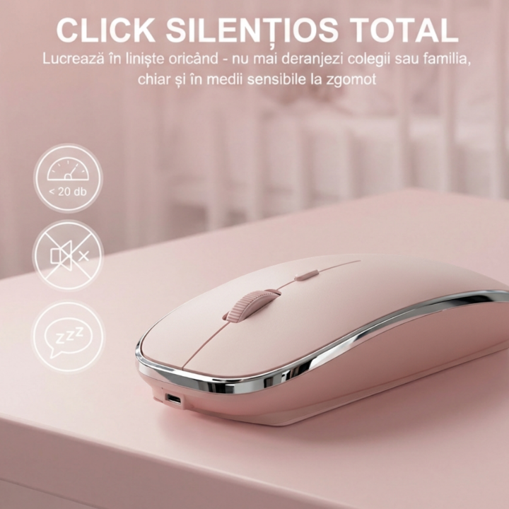 Mouse Wireless Office NETSTAT®️, Roz