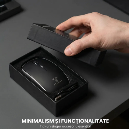 Mouse Wireless Office NETSTAT®️, Negru