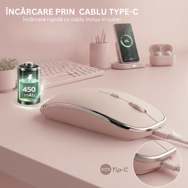 Mouse Wireless Office NETSTAT®️, Roz