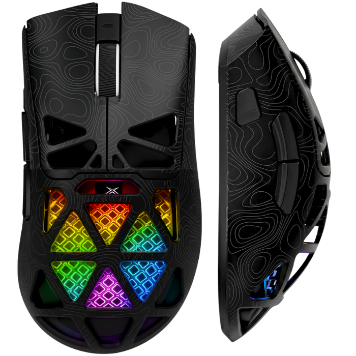 Mouse Fara Fir, Gaming FURYCUBE®️, Negru