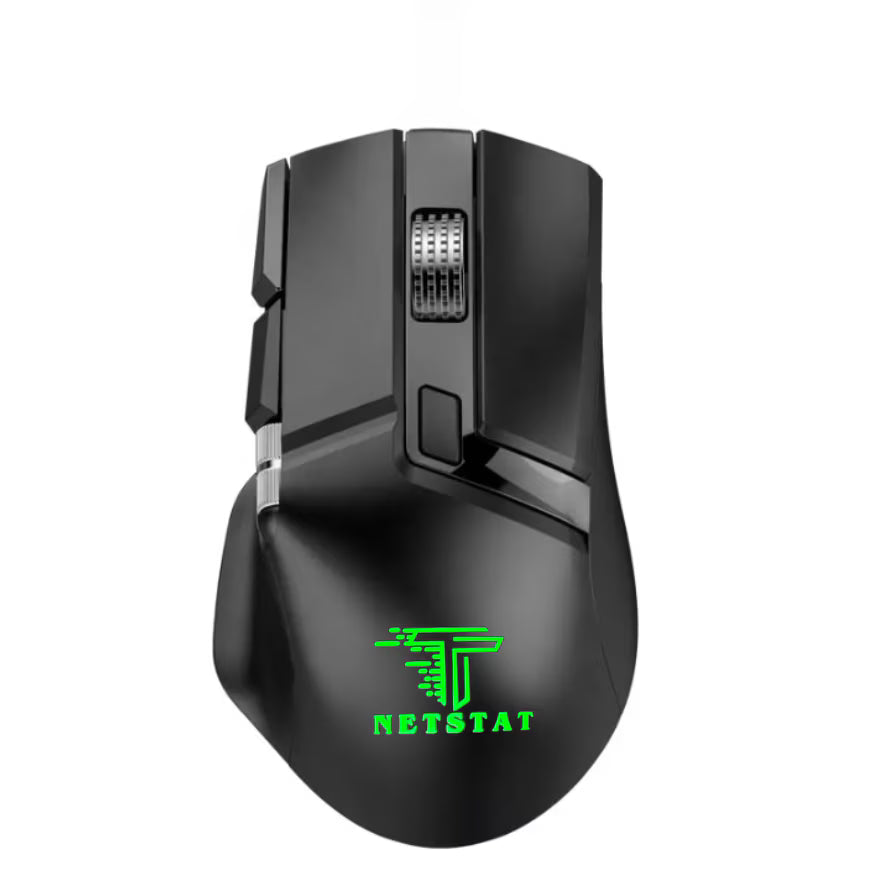 Mouse Wireless Office NETSTAT®️, Negru